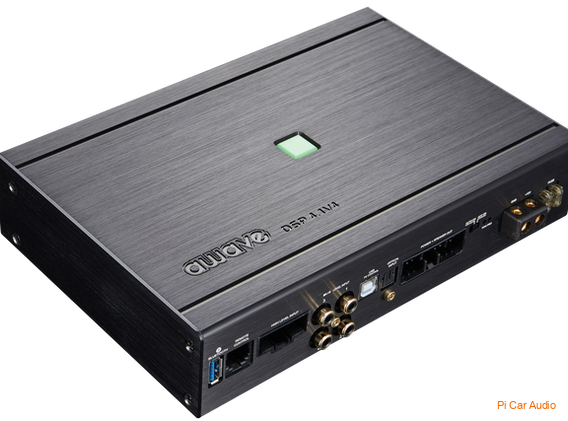 AWAVE DSP4.1V4 HANGPROCESSZORRAL SZERELT 5 CSATORNÁS ERŐSÍTŐ